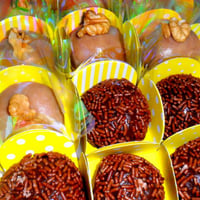 Doce de Nozes e Brigadeiro