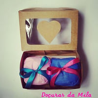 Bem Casados, Bem vividos, Bem Nascidos com recheio de Doce de Leite Artesanal ou Brigadeiro.