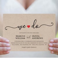 Convite Casamento