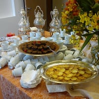 Café da manhã - Coffee break.