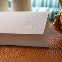 Convite de casamento tradicional