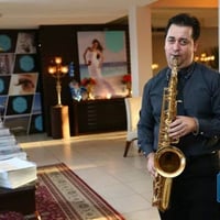 recepções em casamento com saxofone