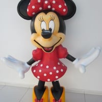 Minnie - isopor com fibra de vidro