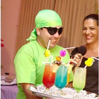 coquetéis coloridos e saborosos