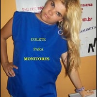Veste Estamparia - Colete para Monitores Alta Definição de Imagem