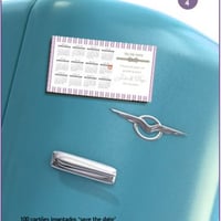 Save the Date com calendário