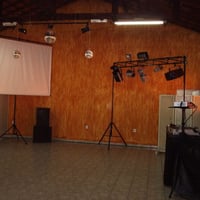 Kit som luz telão