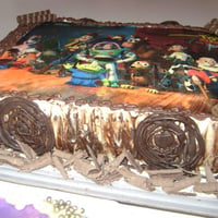 BOLO CHOCOLATE C/PAPEL DE ARROZ