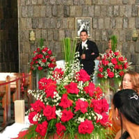 arranjos de igreja