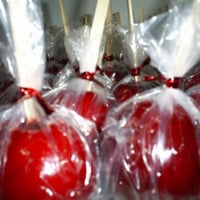 maçã do amor tradicional