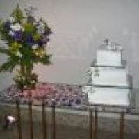 Mesa do Bolo Casamento Carla e Marcelo