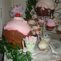 cupcakes de biscuit