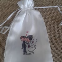Saquinho de Cetim
Personalizado para Casamento