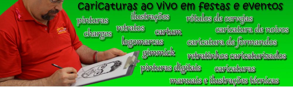 Caricaturas e desenhos personalizados