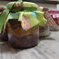 bolo de pote de chocolate com musse