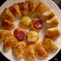 Sfihas, calzones e mini-pizzas