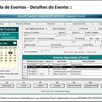 :: Agenda de Eventos - Detalhes do Evento ::
Todos os eventos realizados por sua empresa ficam orga
