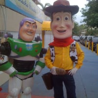 #toystory #buzzlightyear #woodie  #personagensvivos #eshowpersonagensvivos