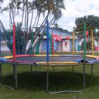 cama elástica grande