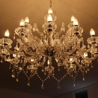 lustre da entrada principal