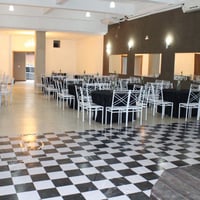 vista da pista de dança