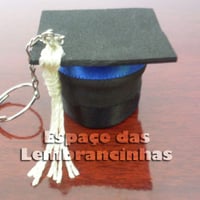 Chaveiro capelo em eva. Formando em geral...