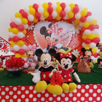 Decoração da Minnie
Decorador: L'izzi Festas e Eventos