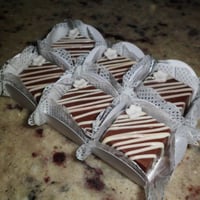 Doces finos na caixinha de chocolate