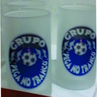 Canecas chopp vidro jateado