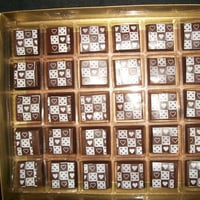 chocolates com transfer