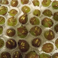 Uva com chocolate