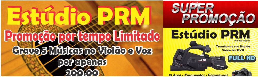 PRM Estúdio (filmagens e fotos)