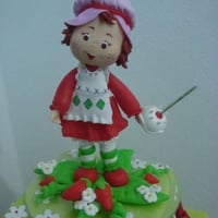 Topo de bolo Moranguinho