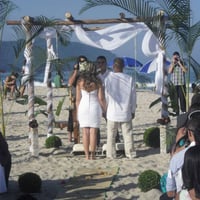 Cerimônia na Praia