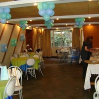 DECORAÇÃO COM BOLAS CHÁ DE BEBÊ