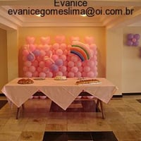 DECORAÇÃO COM BOLAS CHÁ DE BEBÊ
