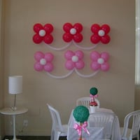 DECORAÇÃO COM BOLAS CHÁ DE BEBÊ