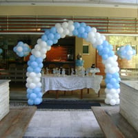 DECORAÇÃO COM BOLAS CHÁ DE BEBÊ