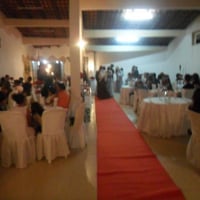 Casamento com cerimonia no local.