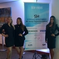 Fórum Supermercadista - Equipe de credenciamento e plenária.