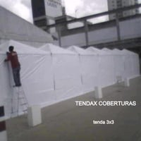 Tendas 3x3 co fechamento Lateral