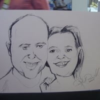 Caricaturas em eventos