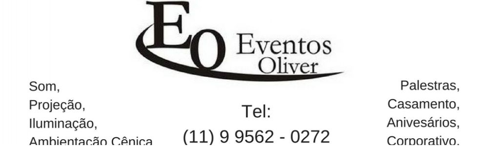Eventos Oliver Som iluminação projeção