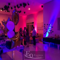 Iluminação Cênica de ambientação no aniversário