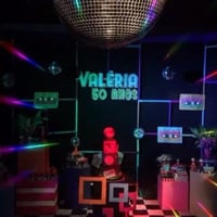 Globo espelhado
Festas anos 60 70 80 90