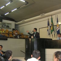 Mestre de Cerimônias em evento político na Câmara Municipal do Recife (2008)