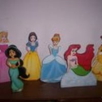 Princesas em MDF