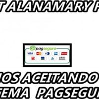 ACEITAMOS SEU PAGAMENTO PELO SISTEMA PAGSEGURO TANTO EM BOLETO QUANTO EM CARTÃO DE CREDITO E DEBITO 