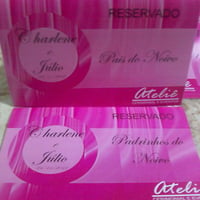 Reservado personalizado.