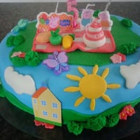 Kit Festa Escolar - Dalva Cake Designer - Tema Peppa